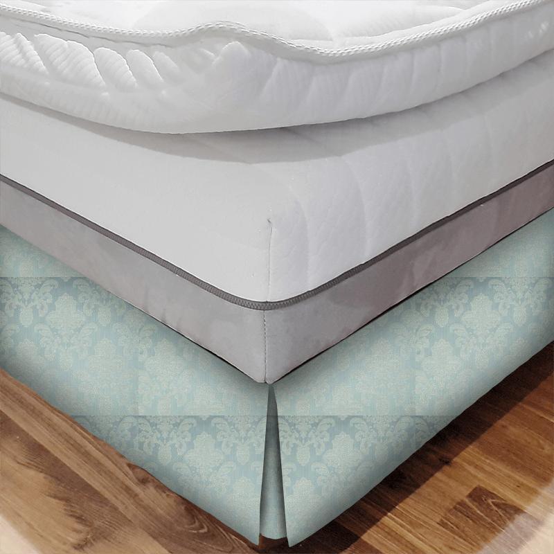 Ardenne Eau De Nil Bed Base Valance Ardenne Eau De Nil Bed Base Valance