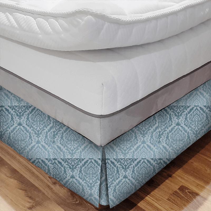 Auvergne Eau De Nil Bed Base Valance Auvergne Eau De Nil Bed Base Valance