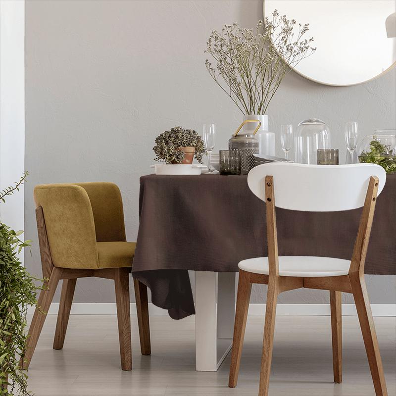 Belvoir Mocha Tablecloth Belvoir Mocha Tablecloth
