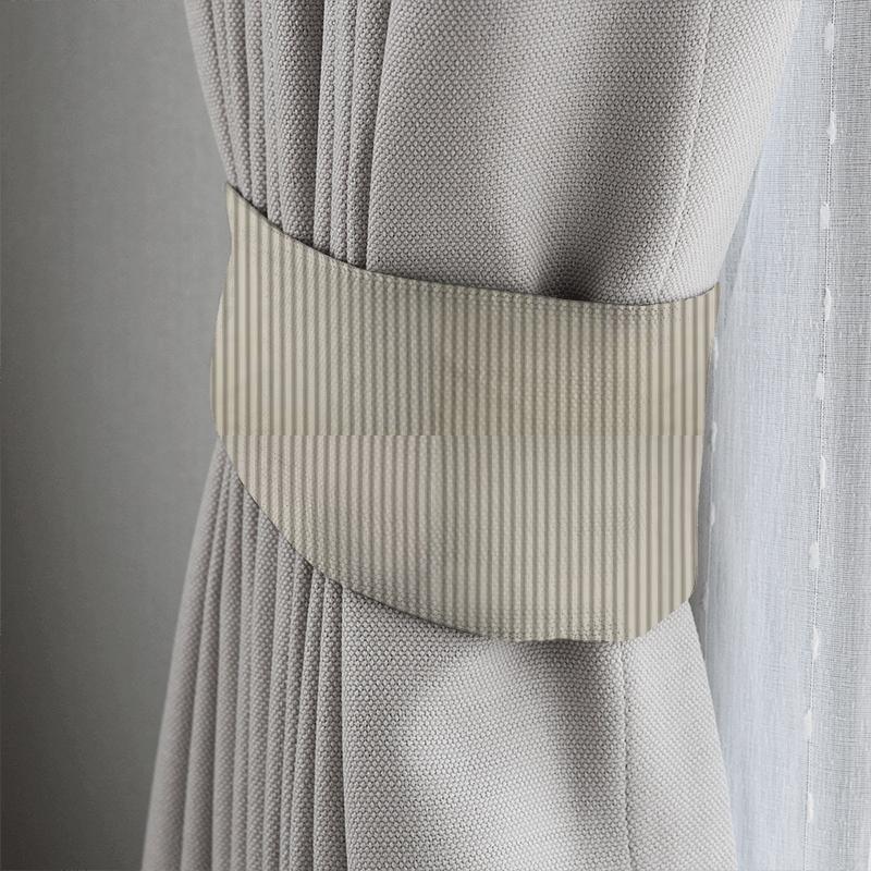 Blazer Stripe Charcoal Tieback Blazer Stripe Charcoal Tieback