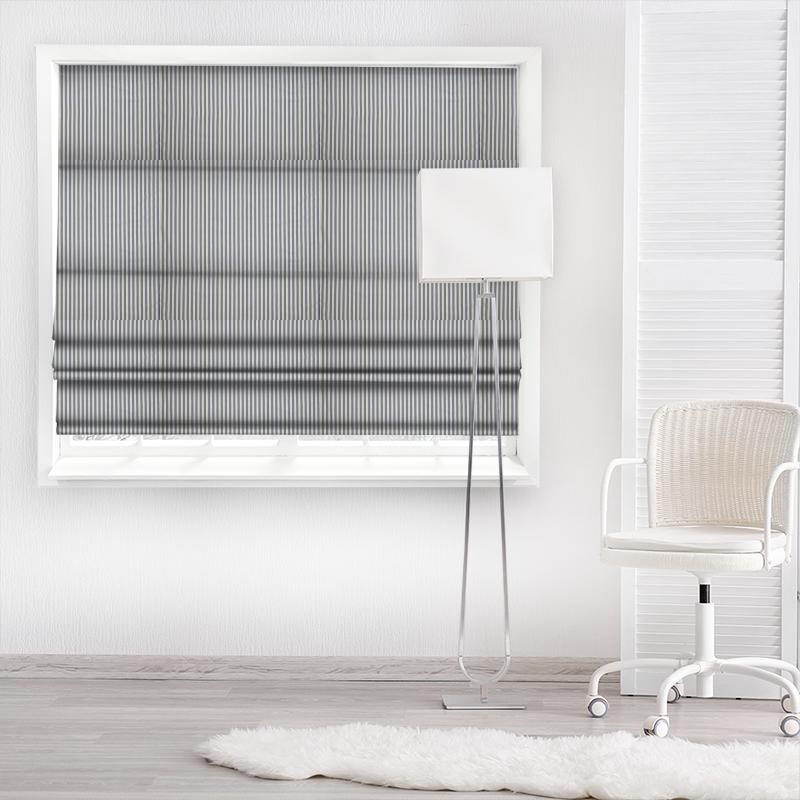 Blazer Stripe Denim Made To Measure Roman Blind Blazer Stripe Denim Made To Measure Roman Blind
