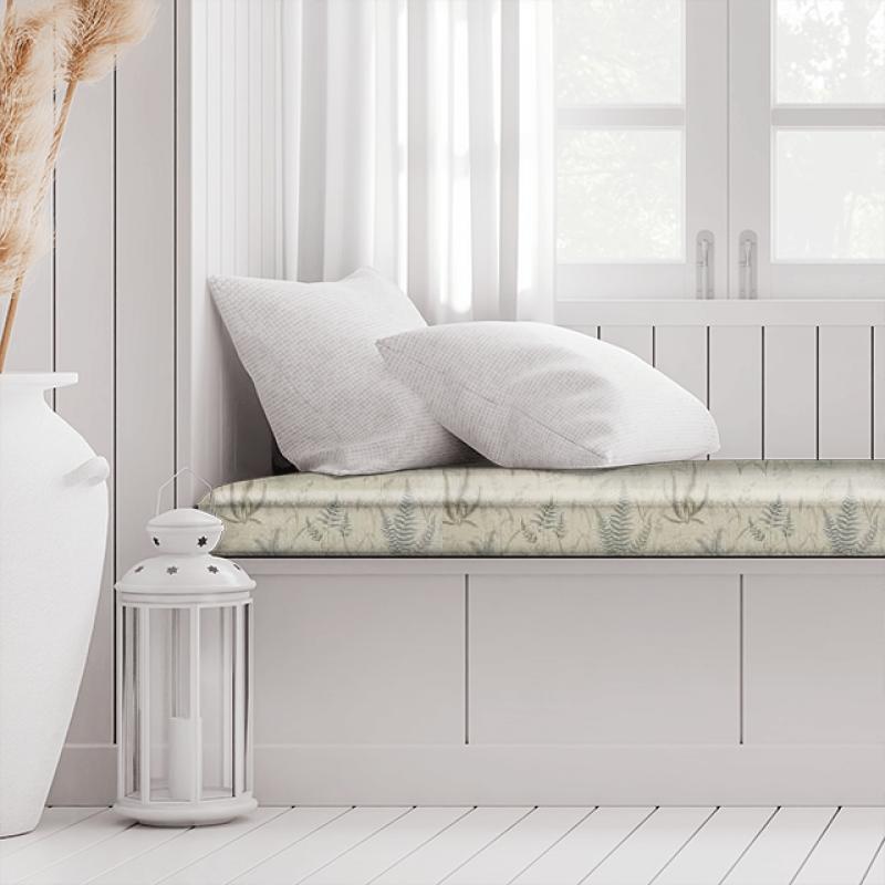 iLiv Botanica Botanica Eau De Nil Box Cushion