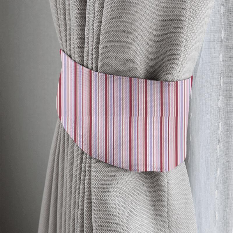 Candy Stripe Pink Tieback Candy Stripe Pink Tieback