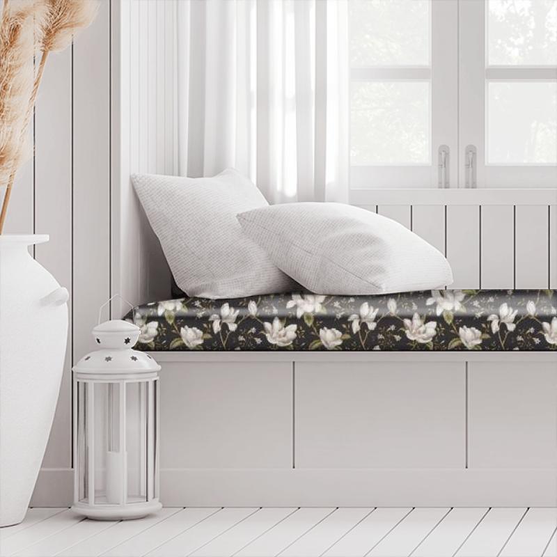 Lilium Ebony Box Cushion iLiv Botanica Lilium Ebony Box Cushion