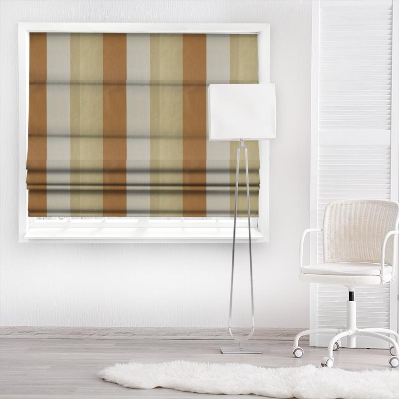 Casablanca Copper Made To Measure Roman Blind Casablanca Copper Made To Measure Roman Blind