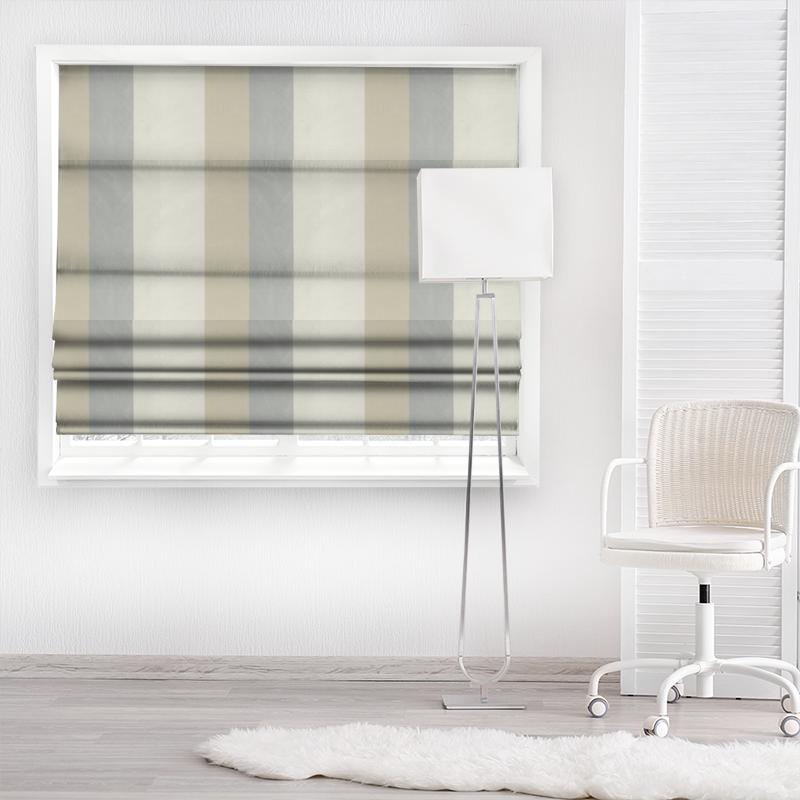 Casablanca Azure Made To Measure Roman Blind Casablanca Azure Made To Measure Roman Blind