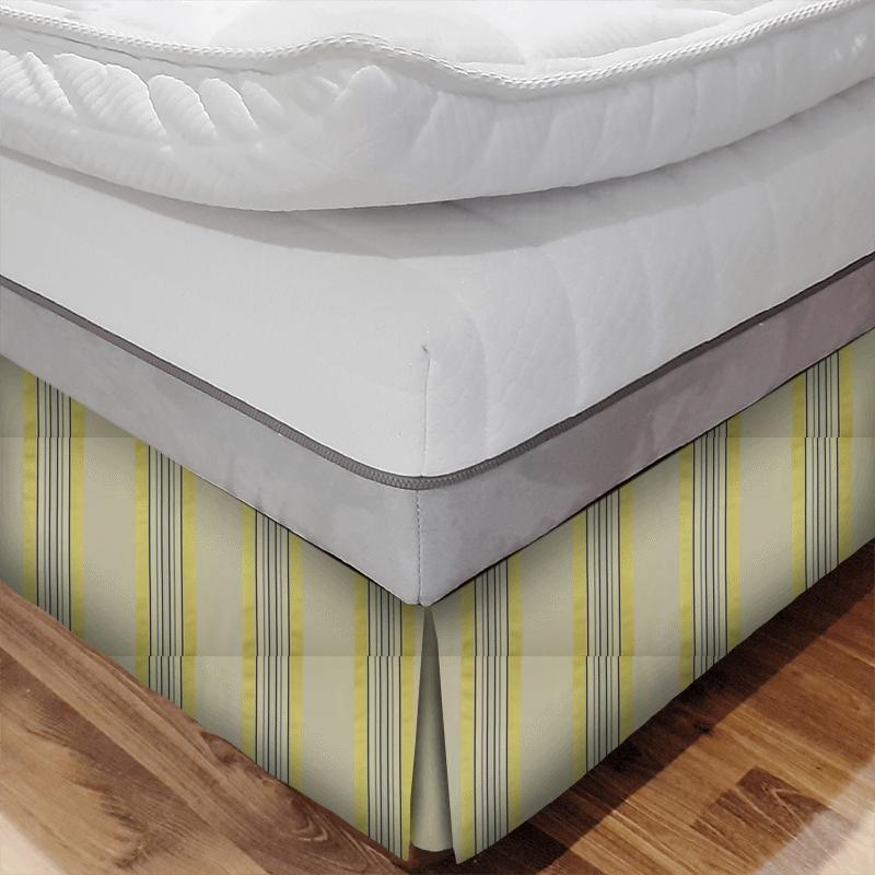 Indus Saffron Bed Base Valance Indus Saffron Bed Base Valance