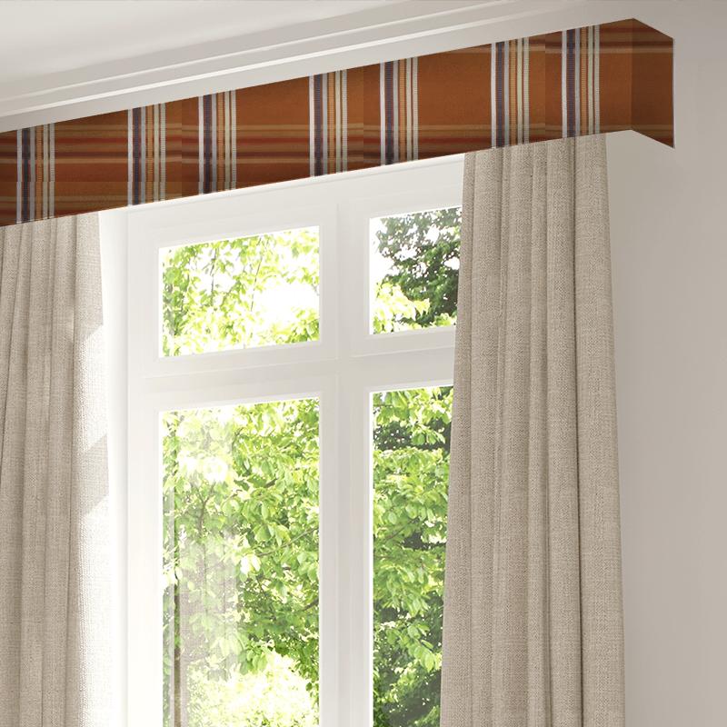 Kasmir Copper Pelmet Kasmir Copper Pelmet