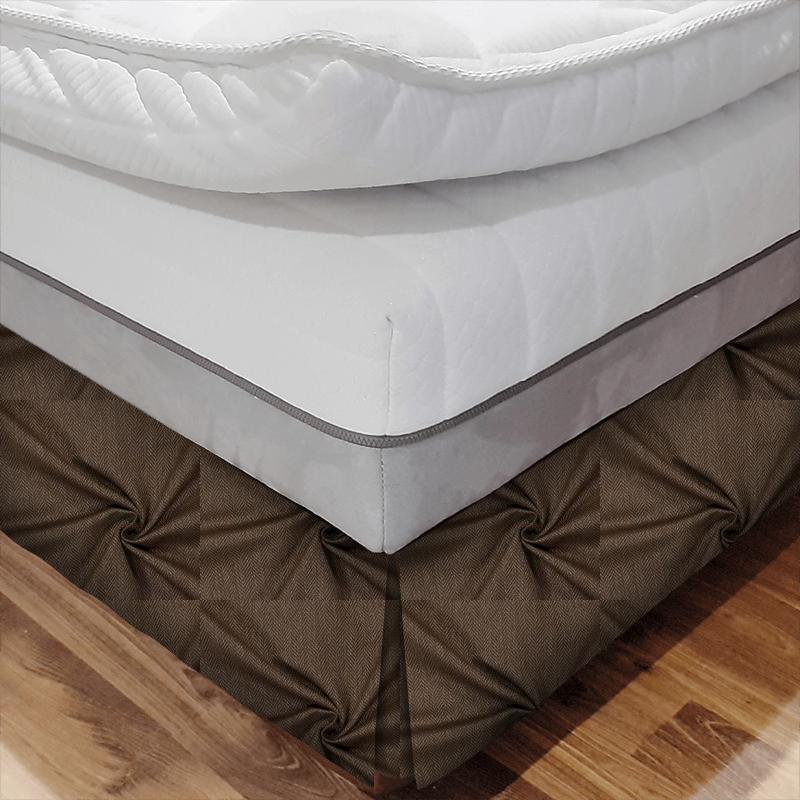 Prestigious Textiles York Weaves Swaledale Havana Bed Base Valance