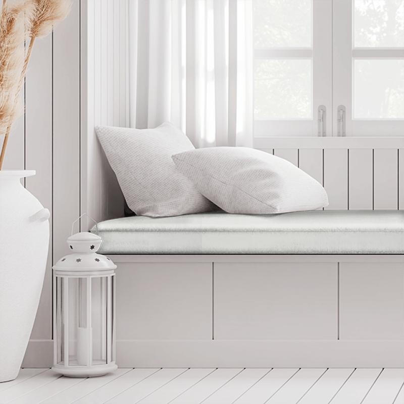 Mirage Snow Box Cushion Prestigious Textiles Mirage Mirage Snow Box Cushion