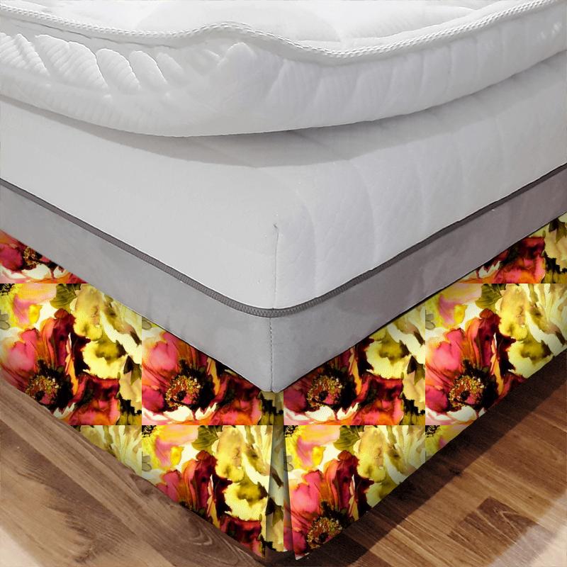 Prestigious Textiles  Gardenia Antique Bed Base Valance