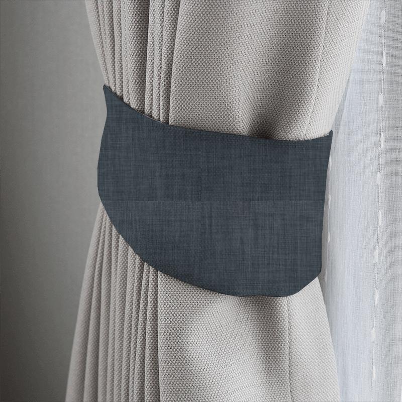 Linoso Indigo Tieback Clarke and Clarke Linoso Linoso Indigo Tieback