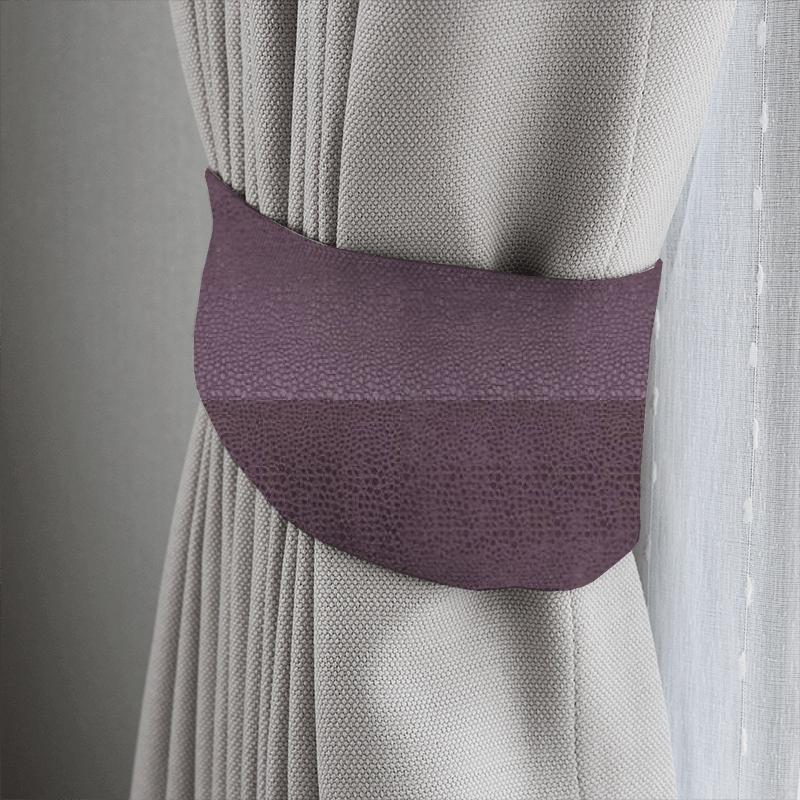 Clarke and Clarke Tempo Velvets Pulse Grape Tieback