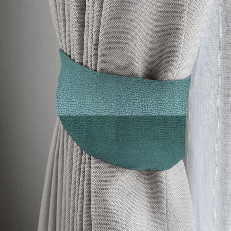 Clarke and Clarke Tempo Velvets Pulse Teal Tieback
