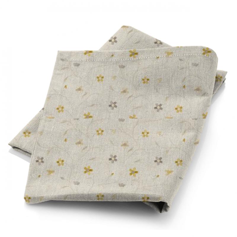 Clarke and Clarke Ribble Valley Mellor Citrus Fabric