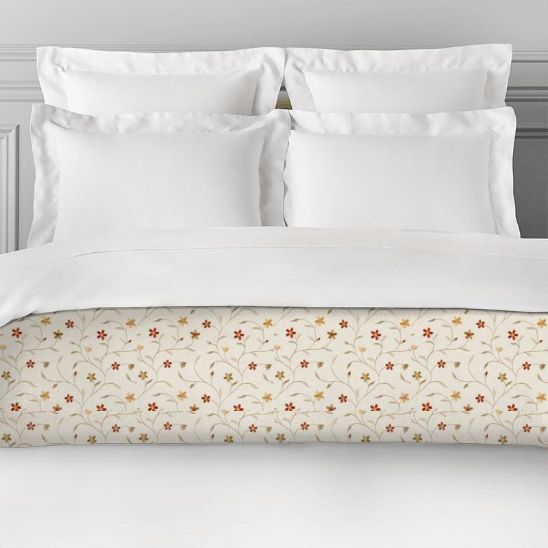 Clarke and Clarke Ribble Valley Mellor Spice Bed Runner