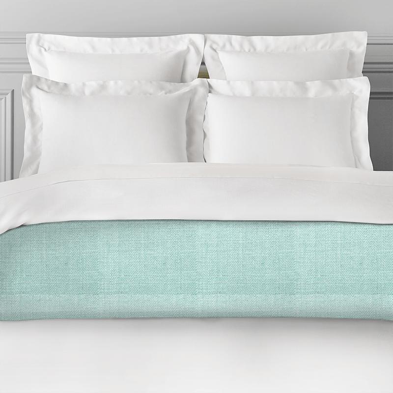Clarke and Clarke Henley Henley Azure Bed Runner