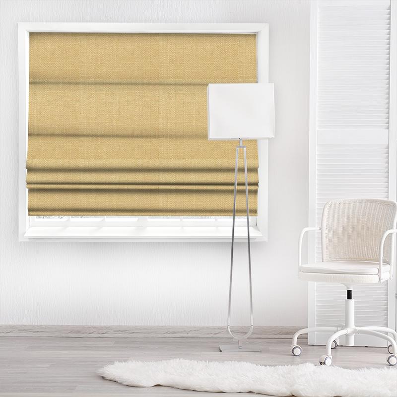 Clarke and Clarke Henley Henley Honey Made To Measure Roman Blind