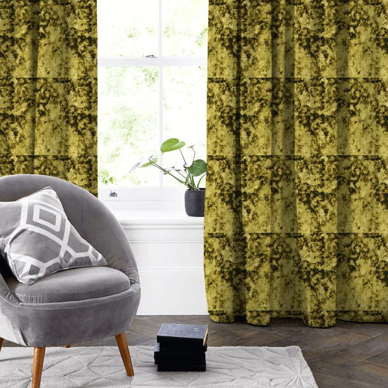 Clarke and Clarke Crush Crush Citrus Made To Measure Curtain
