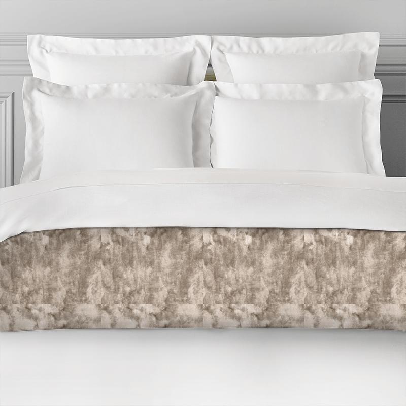 Clarke and Clarke Crush Crush Cream Bed Runner