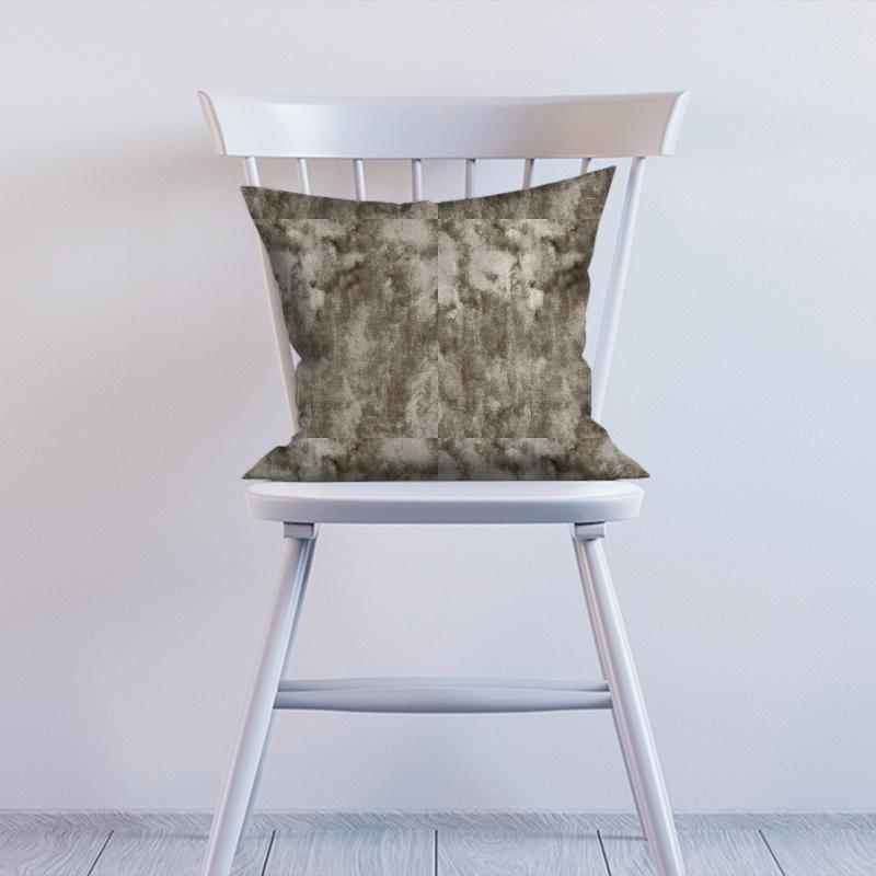 Clarke and Clarke Crush Crush Latte Cushion