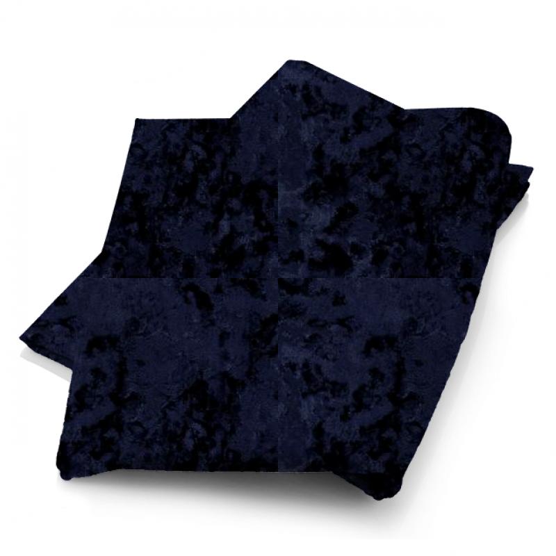 Clarke and Clarke Crush Crush Midnight Fabric