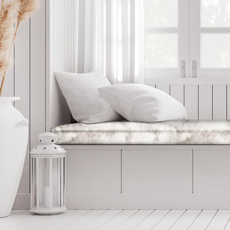 Clarke and Clarke Crush Crush Pearl Box Cushion