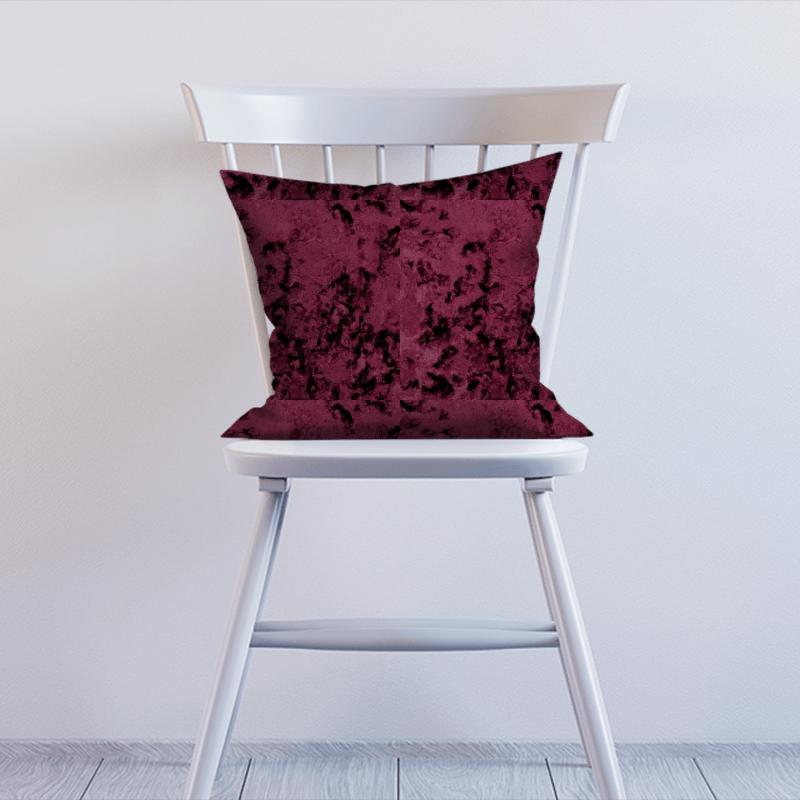 Clarke and Clarke Crush Crush Rose Cushion
