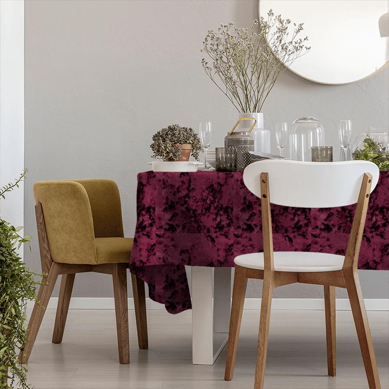 Clarke and Clarke Crush Crush Rose Tablecloth