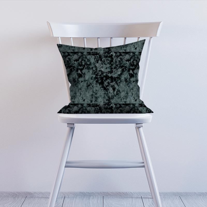 Clarke and Clarke Crush Crush Teal Cushion