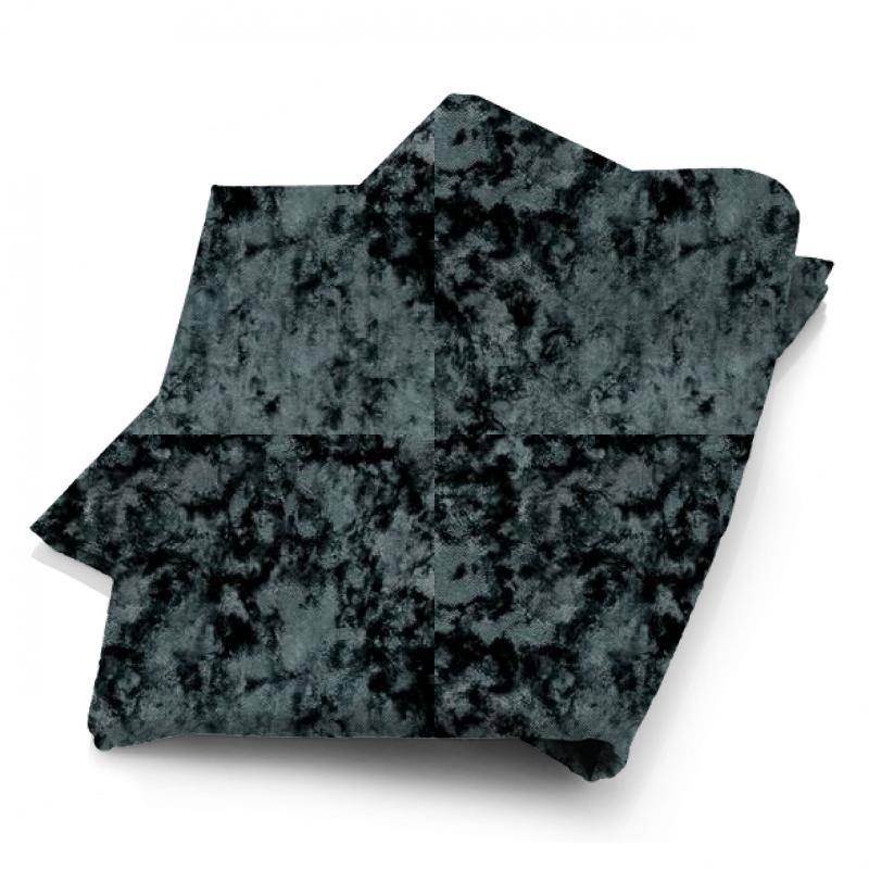 Clarke and Clarke Crush Crush Teal Fabric