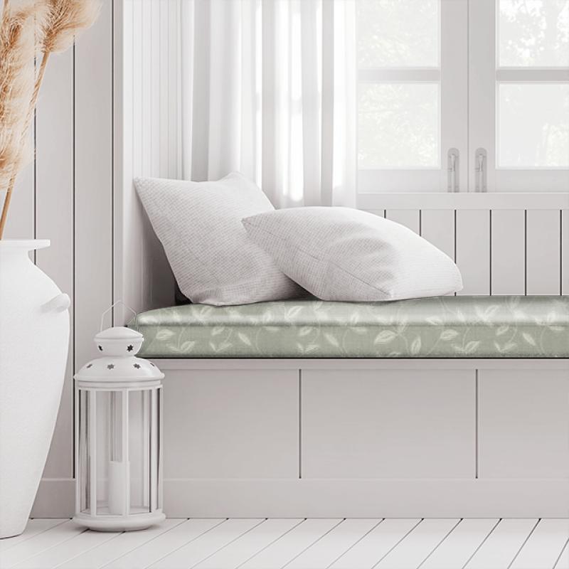 Clarke and Clarke Manor House Chartwell Duckegg Box Cushion