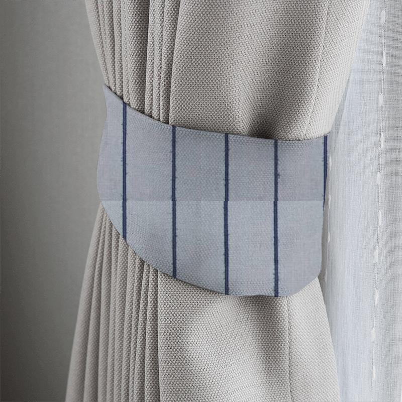 Clarke and Clarke Manor House Knowsley Chambray Tieback
