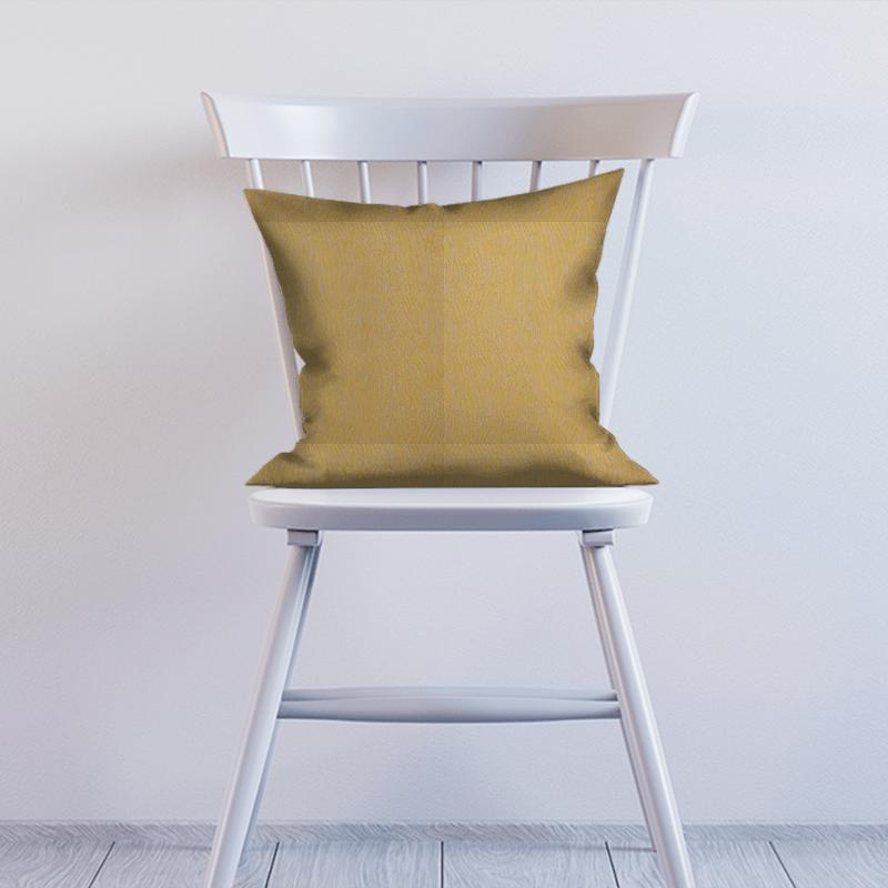 Clarke and Clarke Dimensions Onda Gold Cushion
