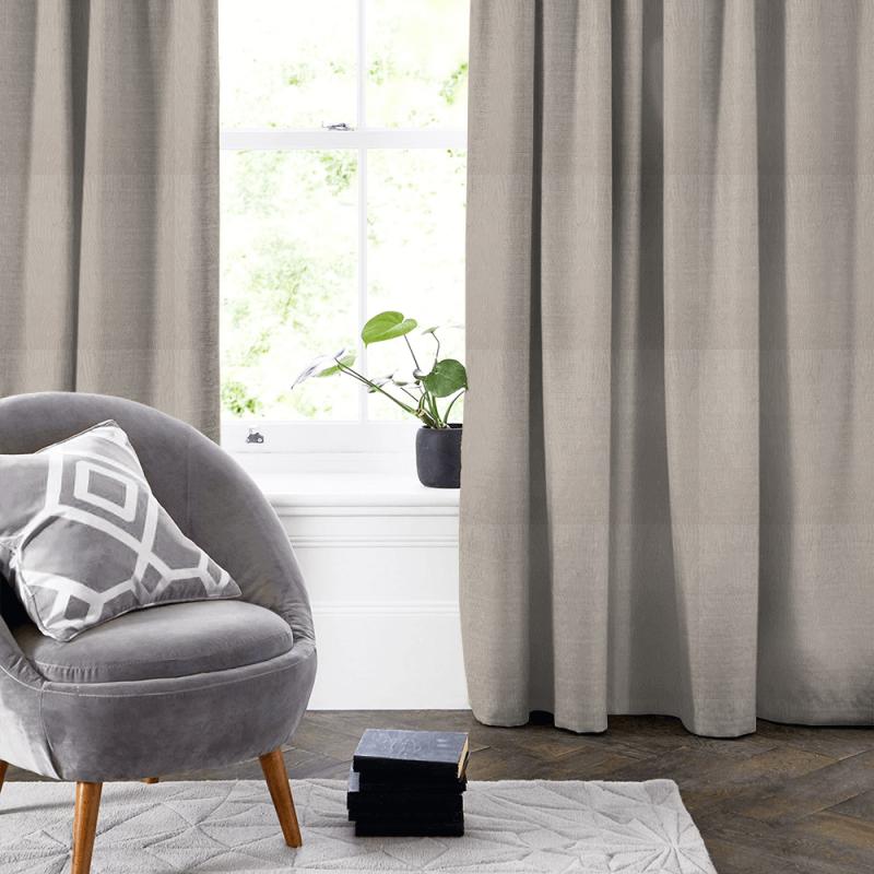 Clarke and Clarke Dimensions Onda Pebble Made To Measure Curtain