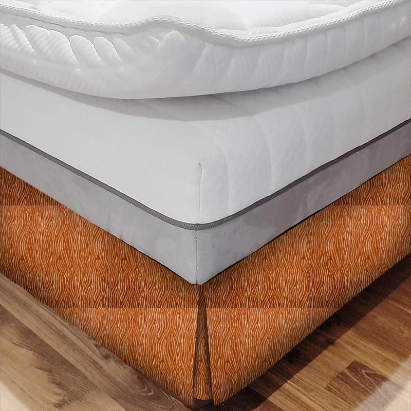 Clarke and Clarke Dimensions Onda Spice Bed Base Valance