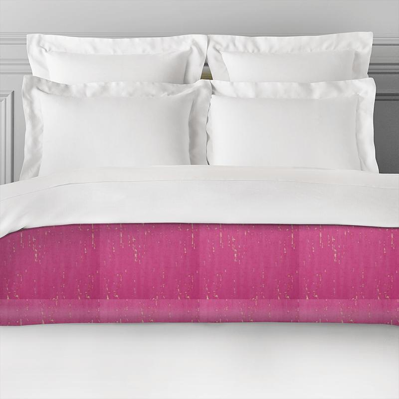 Clarke and Clarke Dimensions Aurora Fuchsia Bed Runner