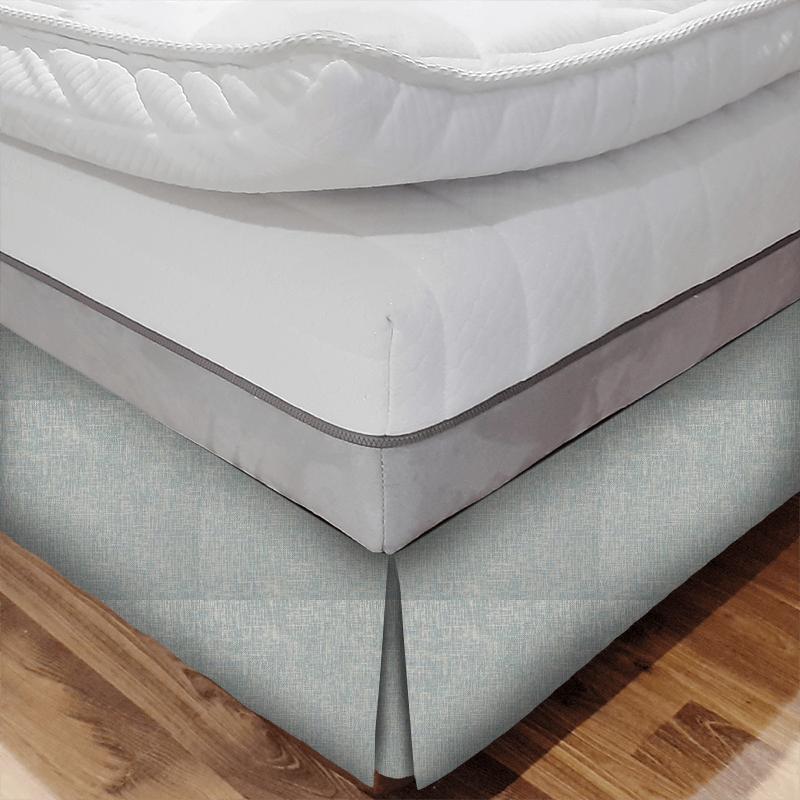 Clarke and Clarke Dimensions Patina Aqua Bed Base Valance