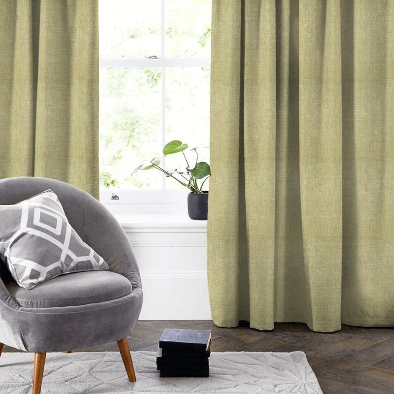 Clarke and Clarke Dimensions Patina Citrus Made To Measure Curtain