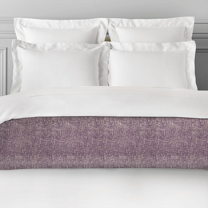 Clarke and Clarke Dimensions Patina Damson Bed Runner