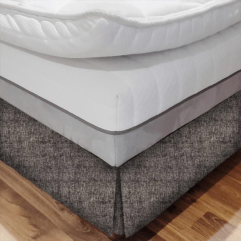 Clarke and Clarke Dimensions Patina Ebony Bed Base Valance