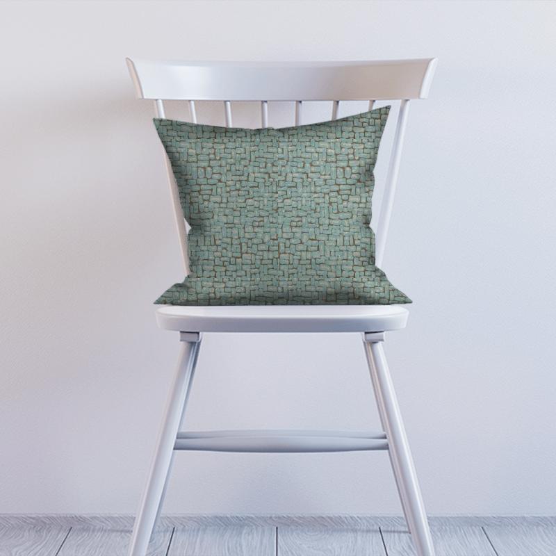 Clarke and Clarke Dimensions Moda Aqua Cushion