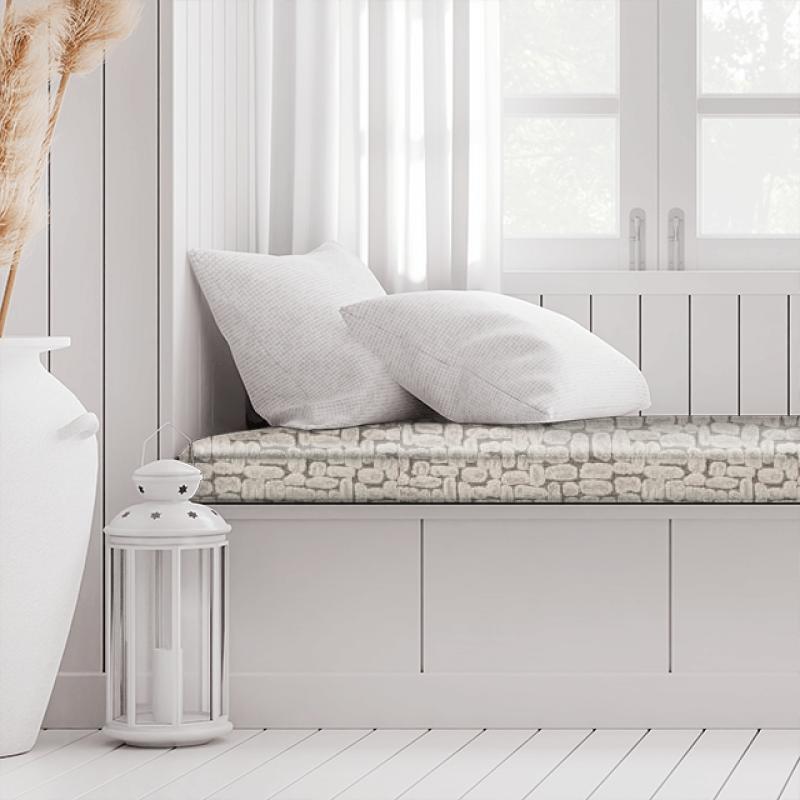 Clarke and Clarke Dimensions Moda Natural Box Cushion