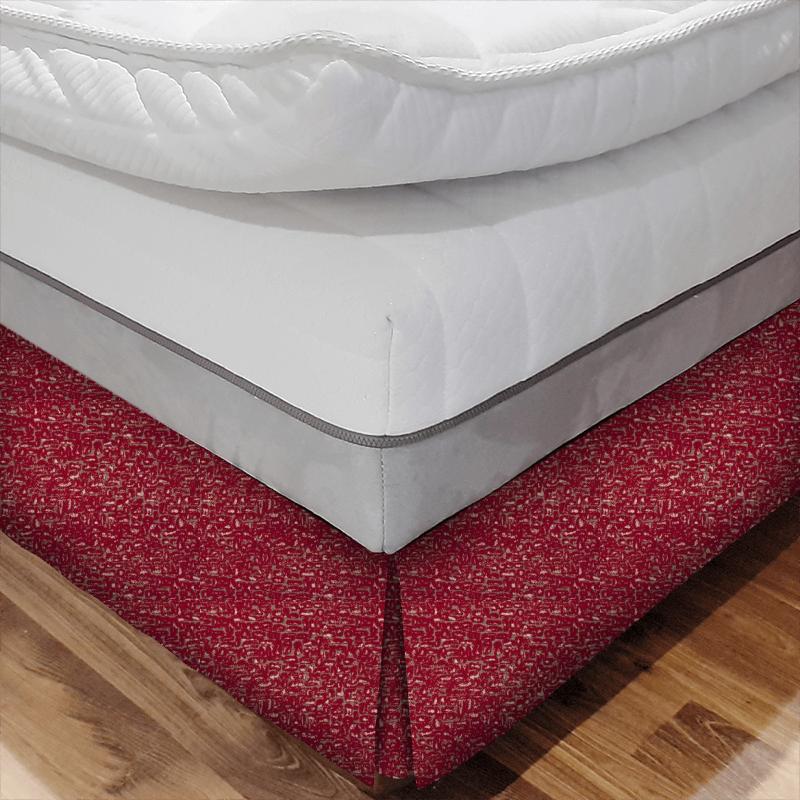 Clarke and Clarke Dimensions Moda Rouge Bed Base Valance