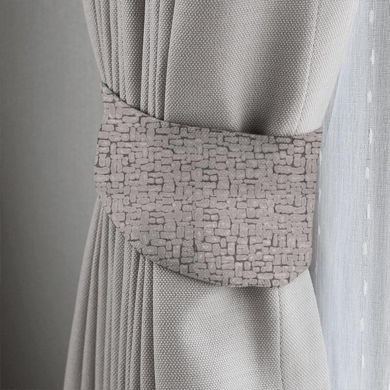 Moda Steel Tieback Clarke and Clarke Dimensions Moda Steel Tieback