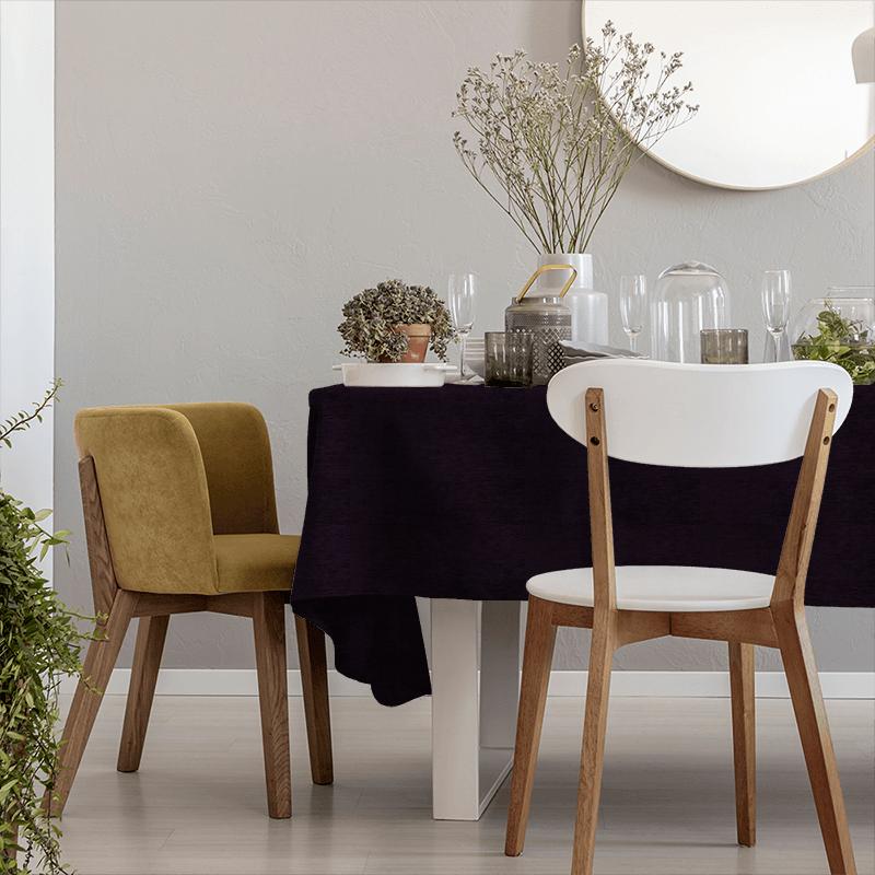 Fryetts Kinsington Kensington Aubergine Tablecloth