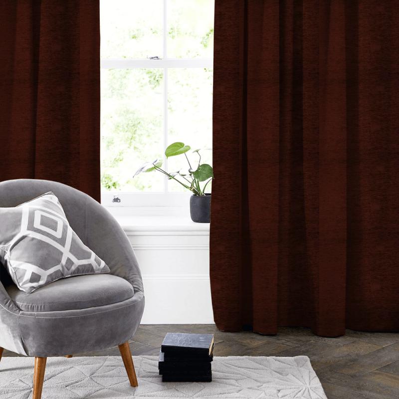 Fryetts Kinsington Kensington Rosso Made To Measure Curtain