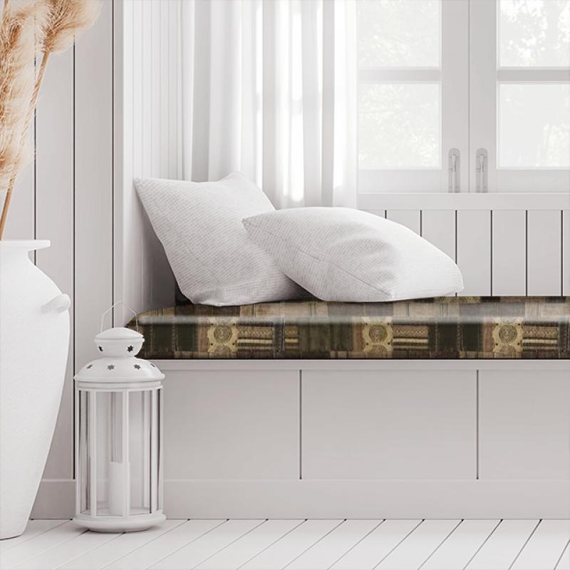 Porter & Stone Timor Prague Tan Box Cushion