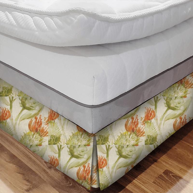 Thistle Glen Autumn Bed Base Valance Voyage Decoration Country Book Thistle Glen Autumn Bed Base Valance