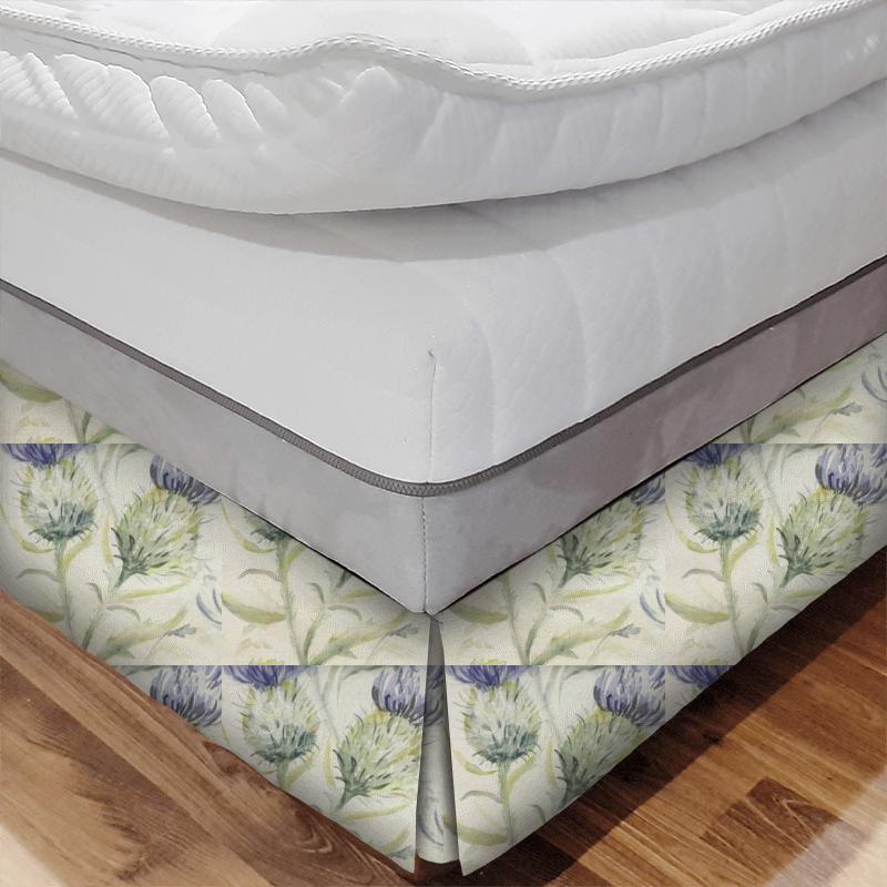 Thistle Glen Winter Bed Base Valance Voyage Decoration Country Book Thistle Glen Winter Bed Base Valance